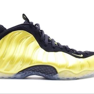 Nike Air Foamposite One Electro Lime And Black Size 12